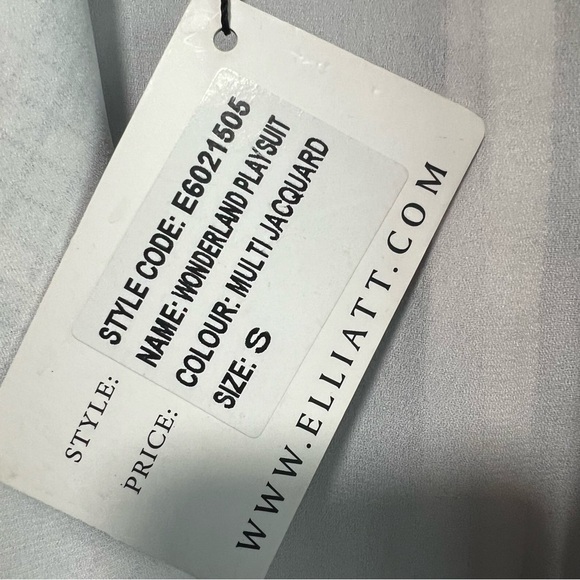 Elliatt Wonderland High Neck Printed
Playsuit, New with Tags - Picture 5 of 9